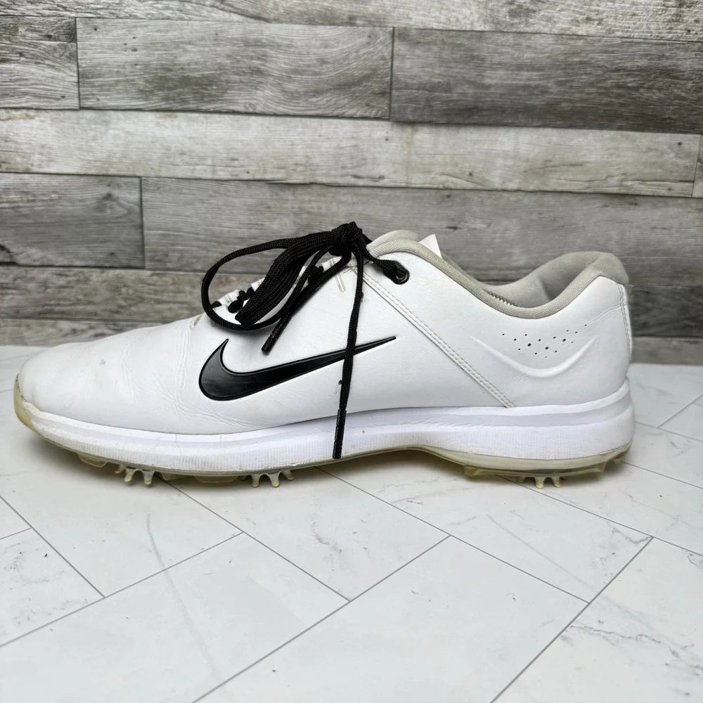 Nike Tiger Woods Golf Cleats Men's 13 - White/Black - CI4509-100 - New Spikes